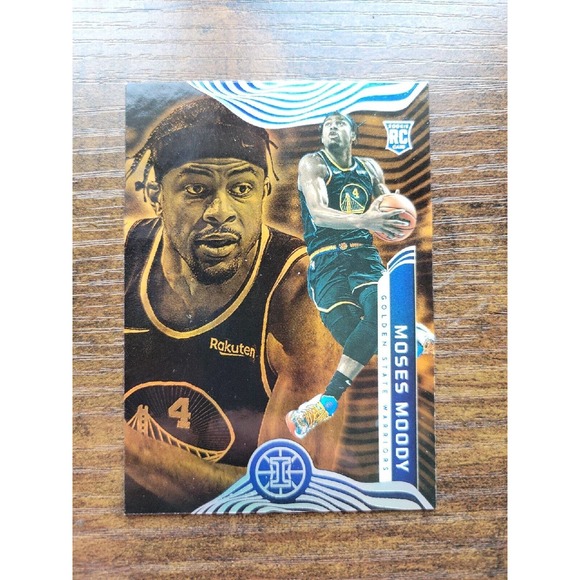 2021-2022 Panini Illusions #164 Moses Moody - Rookie - Orange - Fresh Pull - Picture 1 of 2